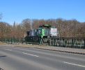 275 021-4 duisport rail am 2.3.2026 nach Kurzaufenthalt in Walsum auf der Rückfahrt Richtung Oberhausen.