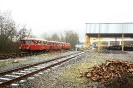 Schienenbusgarnitur (ex Hönnetal, jetzt AKE Touristik) am 26.1.2019 anlässlich einer DGEG Sonderfahrt in Dreis-Tiefenbach (26.1.2019).