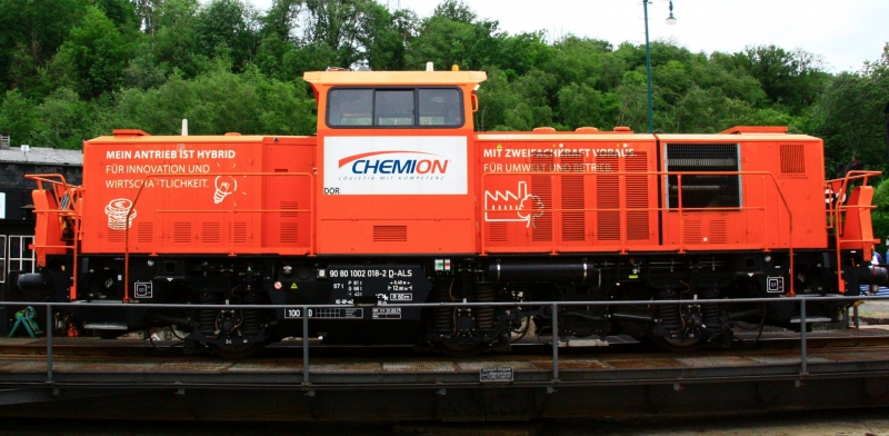 1002 018-2 Chemion am 8.6.2019 im Eisenbahnmuseum Bochum-Dahlhausen (Rangierdieseltage).